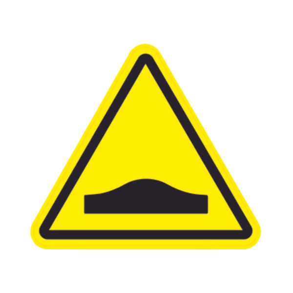 Panneau Triangle PSI Danger Bosse TRI-ABS156